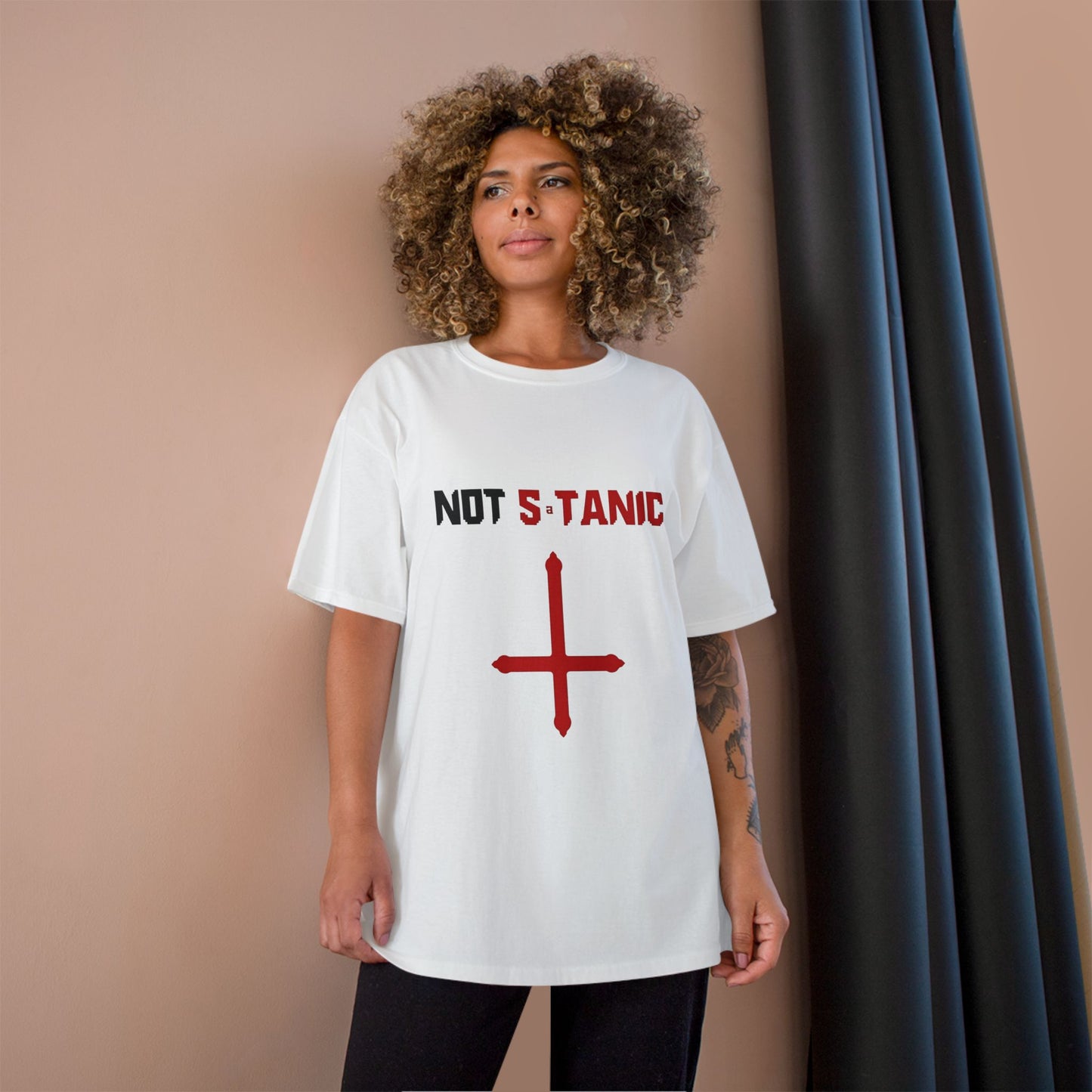Champion AntrtkA St Peter Casual Streetwear, Unisex Tee, Trendy Gift, Perfect for Festivals, Music Events
