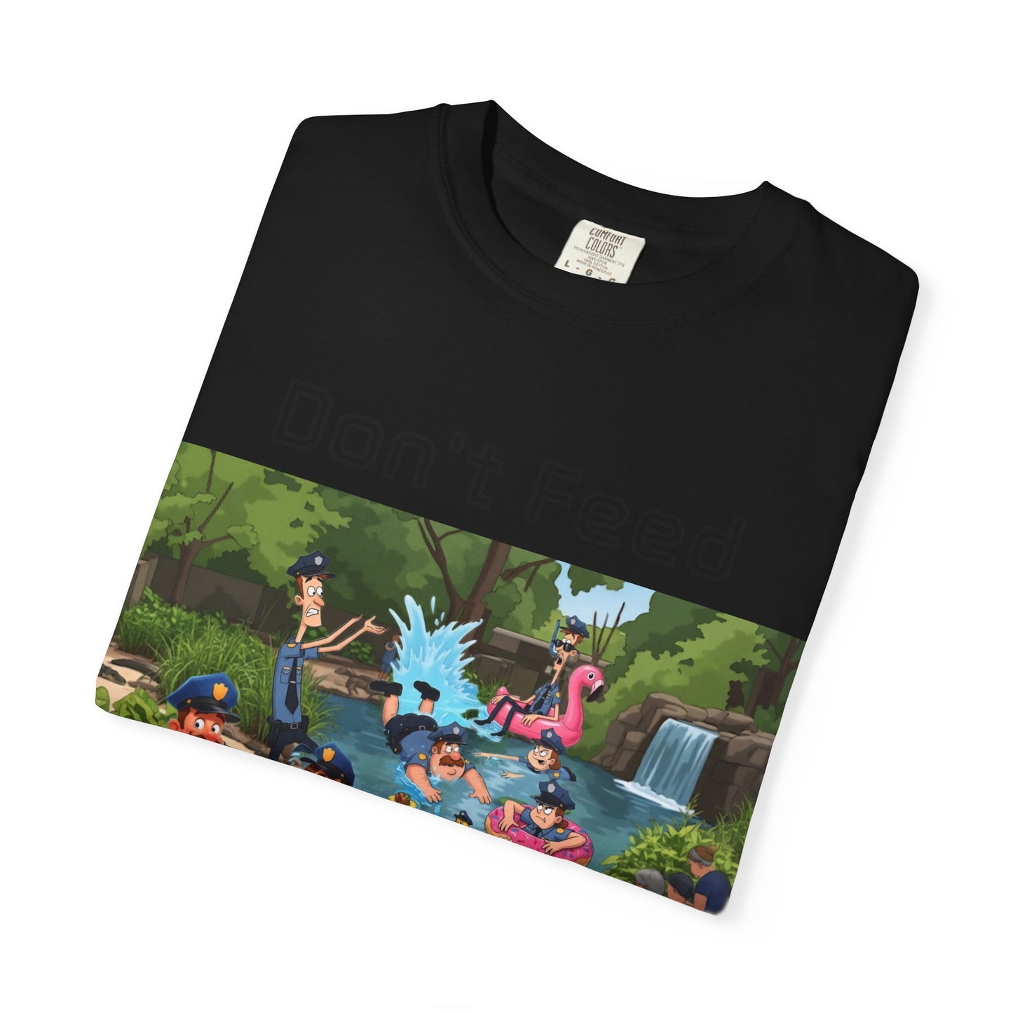 Streetwear T-shirt - 'Don't Feed the Narcs' Antrtka Design