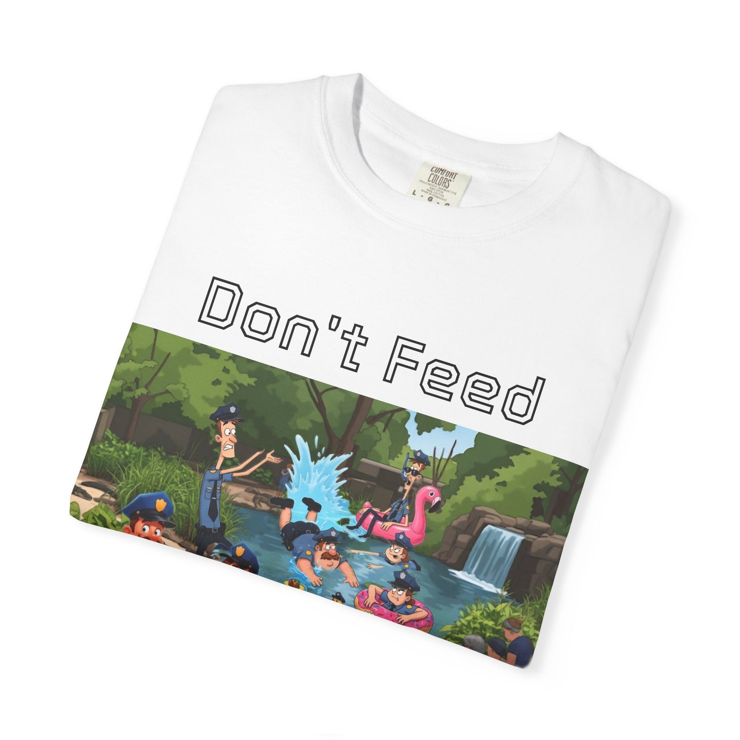 Streetwear T-shirt - 'Don't Feed the Narcs' Antrtka Design