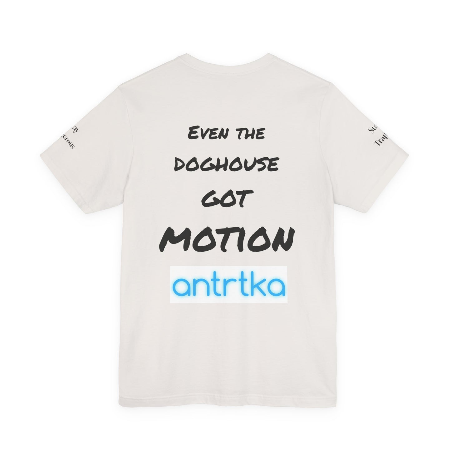 antrtka Traphouse Lifestyle Graphic Tee, Casual Unisex Shirt, Fun Gift for Dog Lovers, Cartoon T-Shirt, Summer Outfit