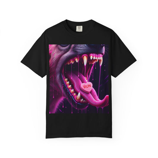 Garment-Dyed T-shirt AntrtkA RUN Streetwear