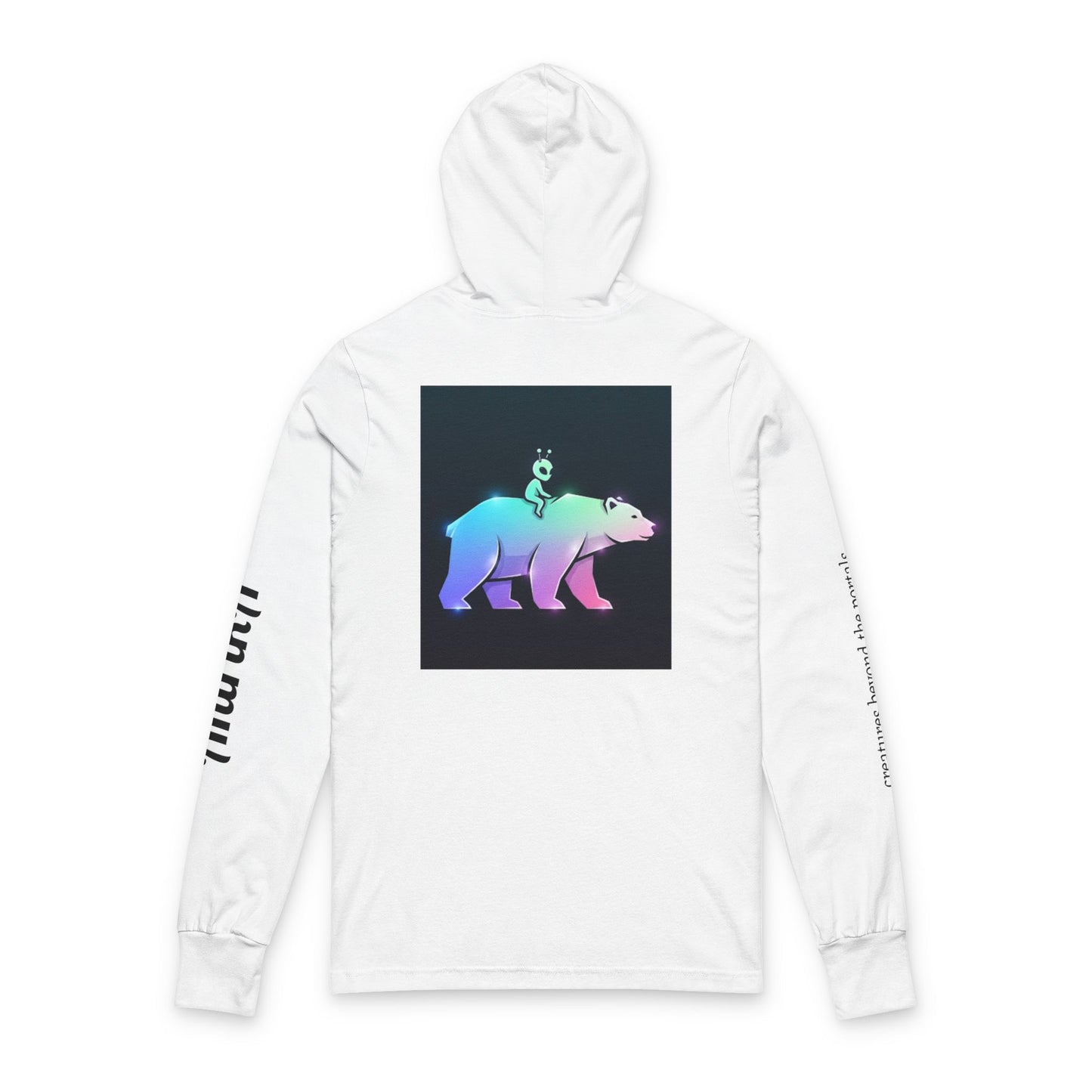 Streetwear Hooded Tee featuring Creatures from Beyond Portals
