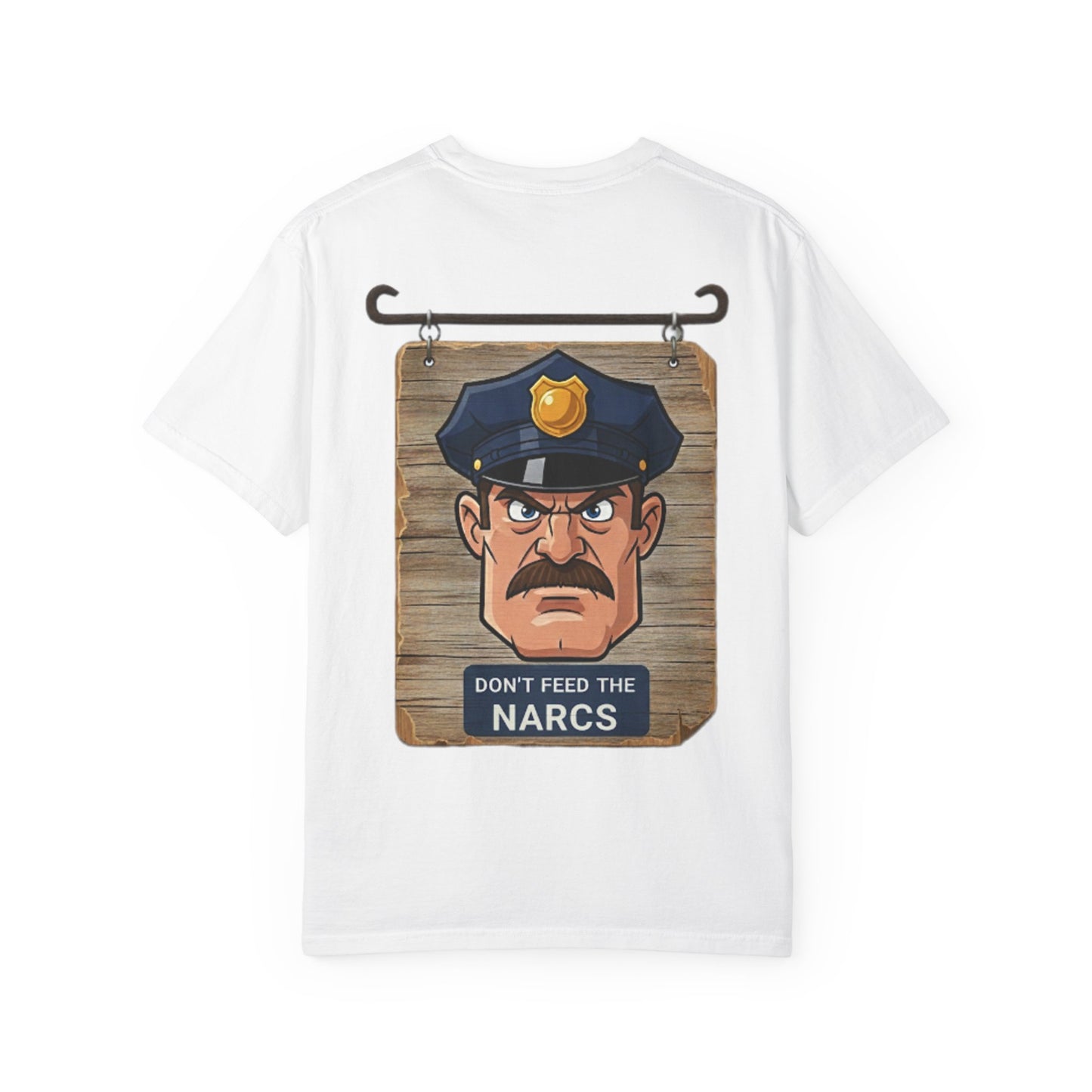 Streetwear T-shirt - 'Don't Feed the Narcs' Antrtka Design