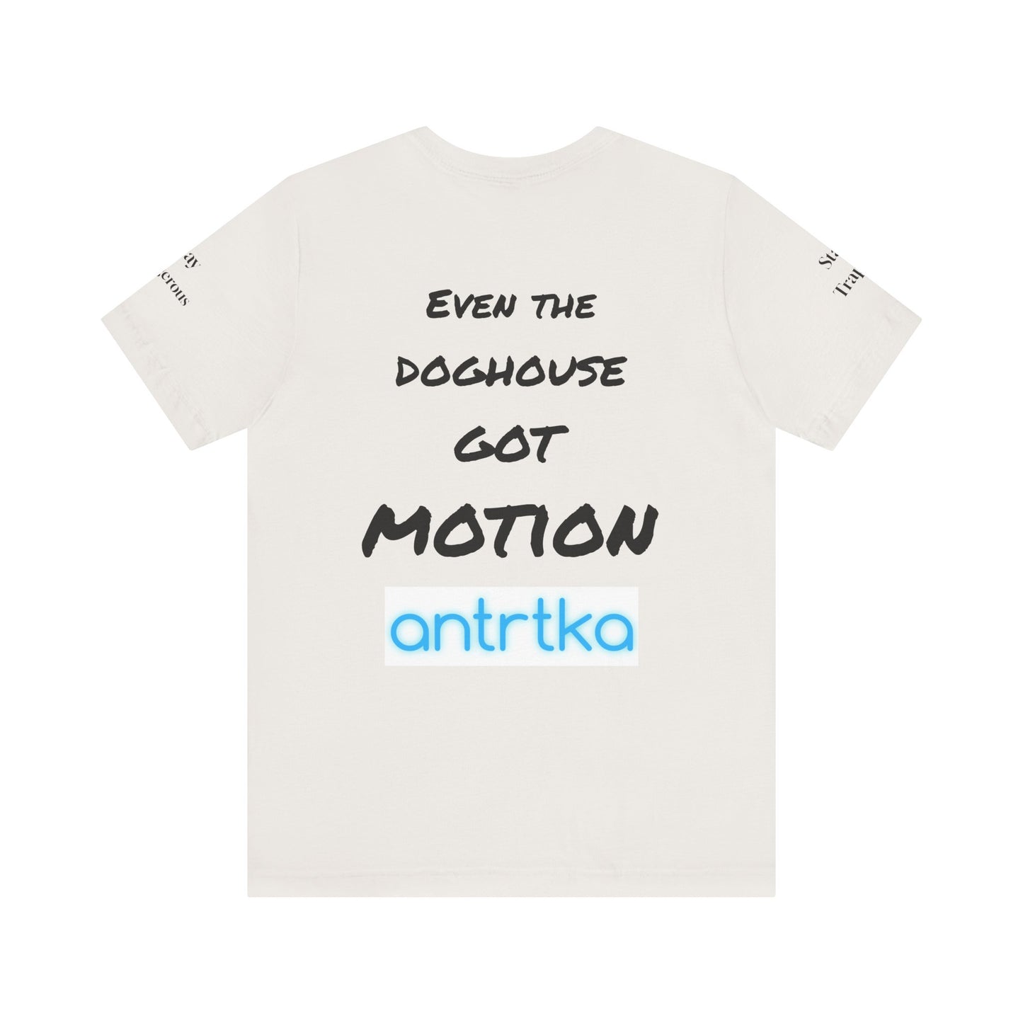 antrtka Traphouse Lifestyle Graphic Tee, Casual Unisex Shirt, Fun Gift for Dog Lovers, Cartoon T-Shirt, Summer Outfit