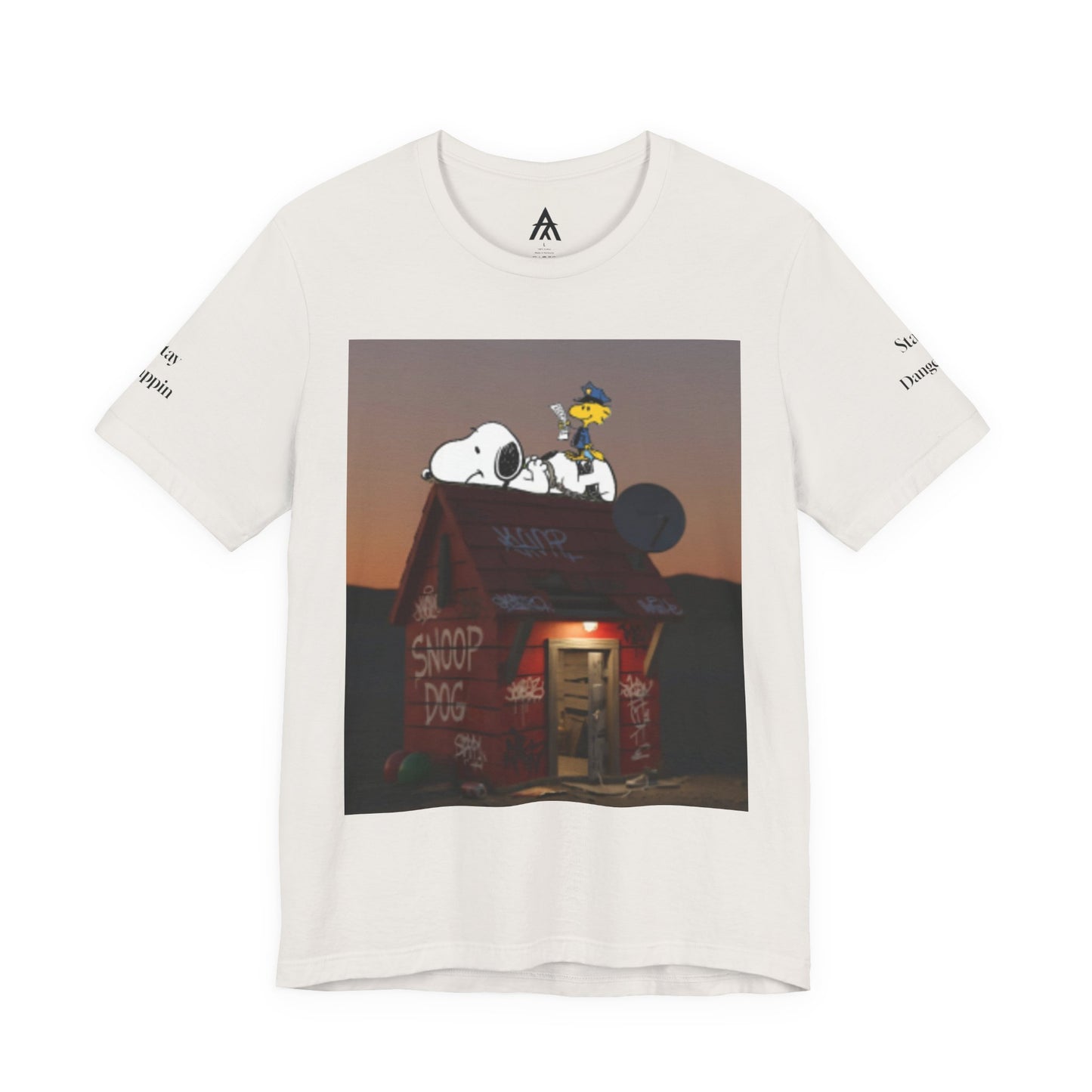 antrtka Traphouse Lifestyle Graphic Tee, Casual Unisex Shirt, Fun Gift for Dog Lovers, Cartoon T-Shirt, Summer Outfit