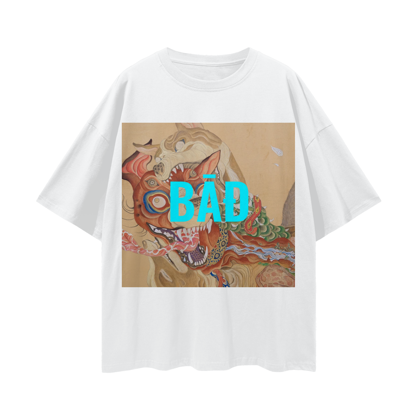Streetwear Loose Drop Shoulder T-Shirt