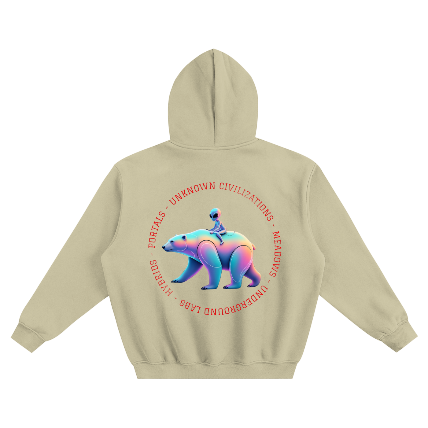 Fleeced Boxy Hoodie