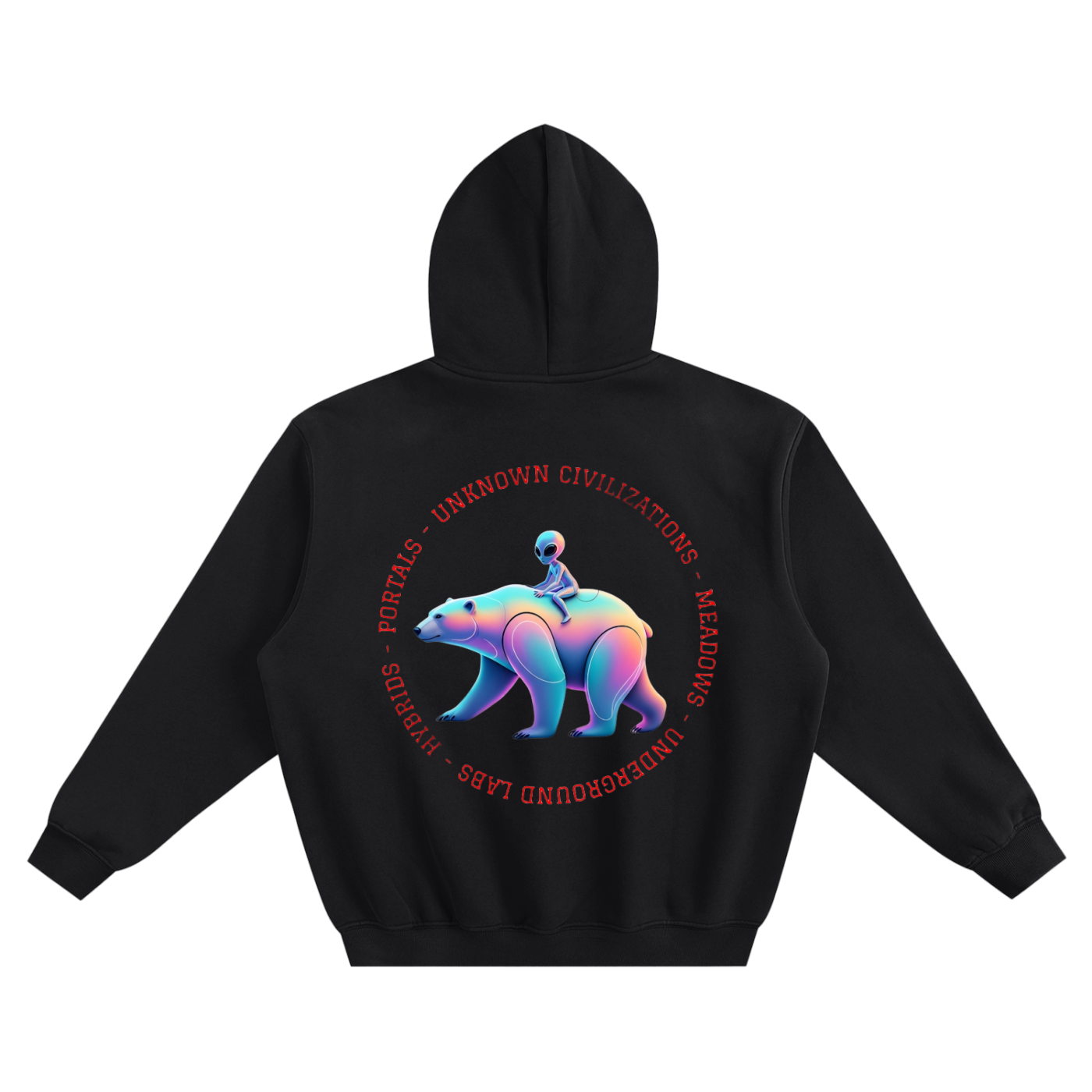 Fleeced Boxy Hoodie