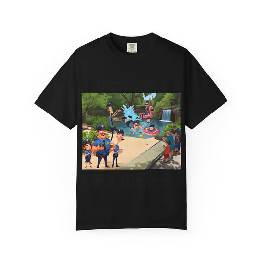 Streetwear T-shirt - 'Don't Feed the Narcs' Antrtka Design