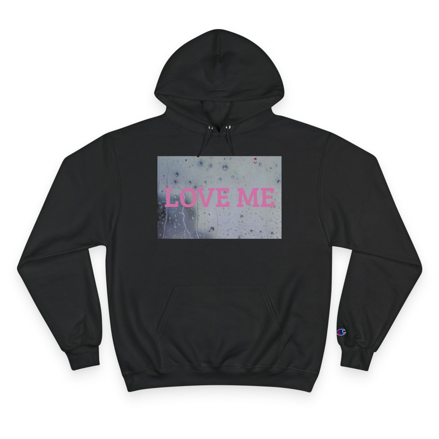 Love Me or Leave Me Champion Hoodie, Cozy Valentines Gift, Statement Hoodie for Her, Trendy Winter Fashion, Romantic Sweatshirt