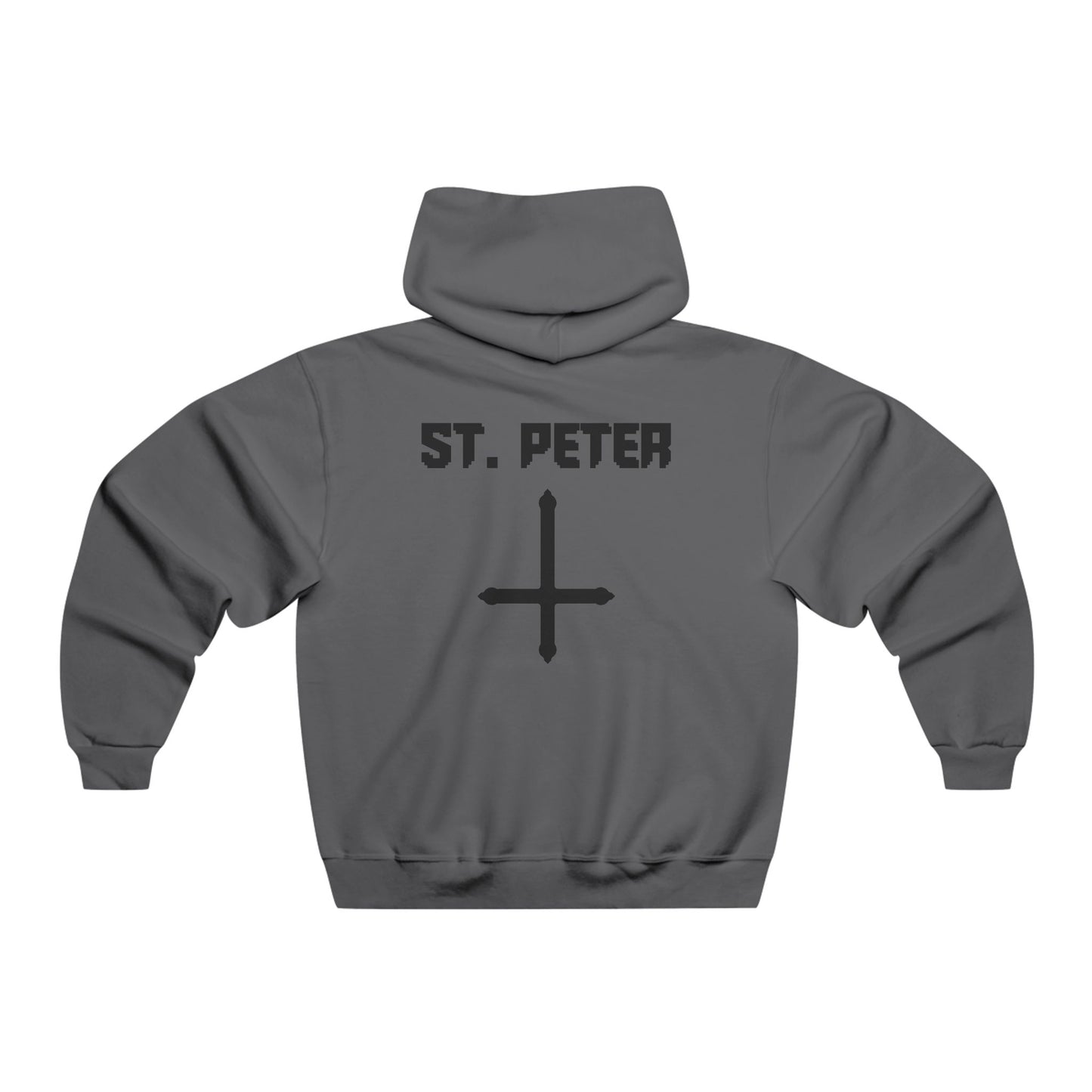 Hooded Sweatshirt - St Peter Anti Satanic Design