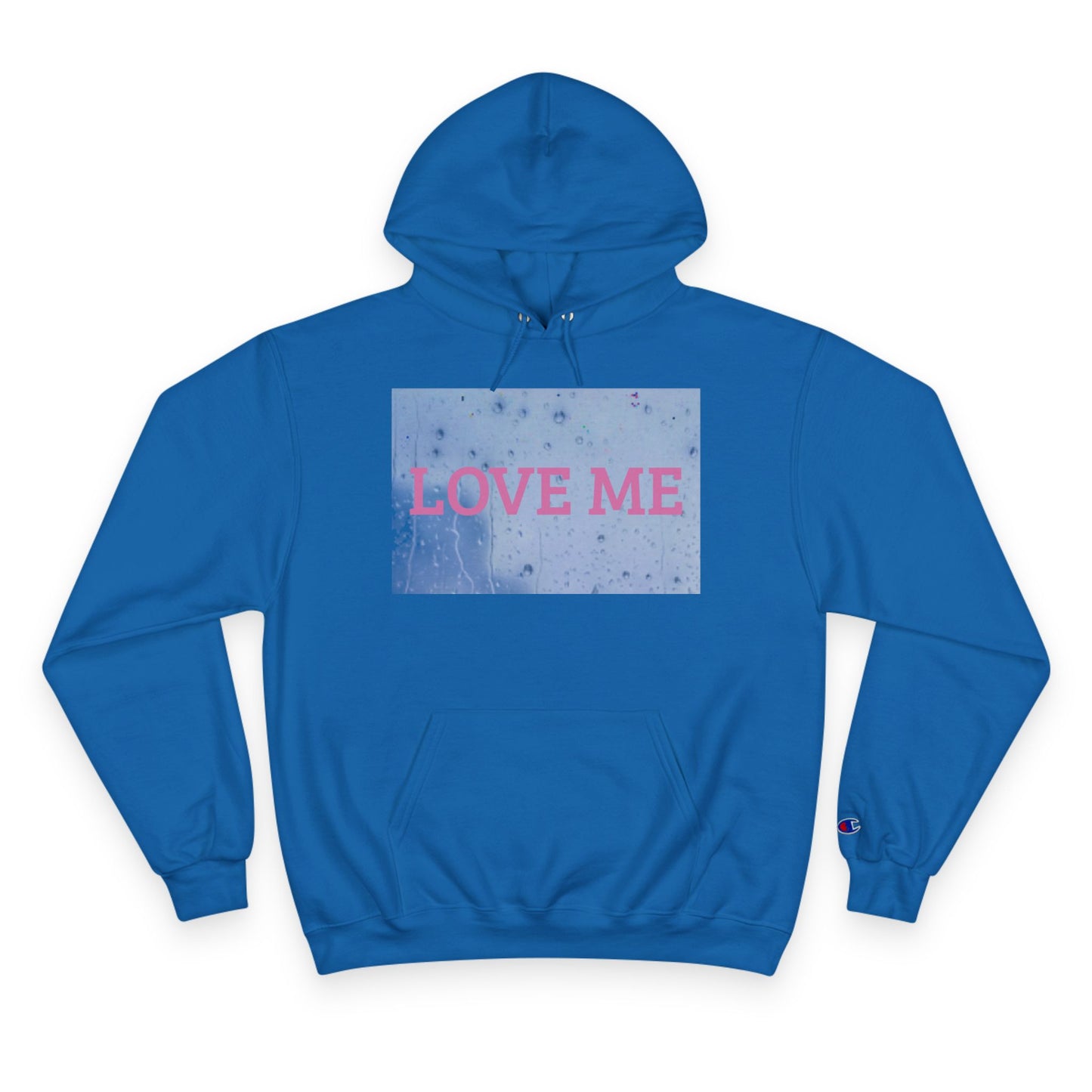 Love Me or Leave Me Champion Hoodie, Cozy Valentines Gift, Statement Hoodie for Her, Trendy Winter Fashion, Romantic Sweatshirt