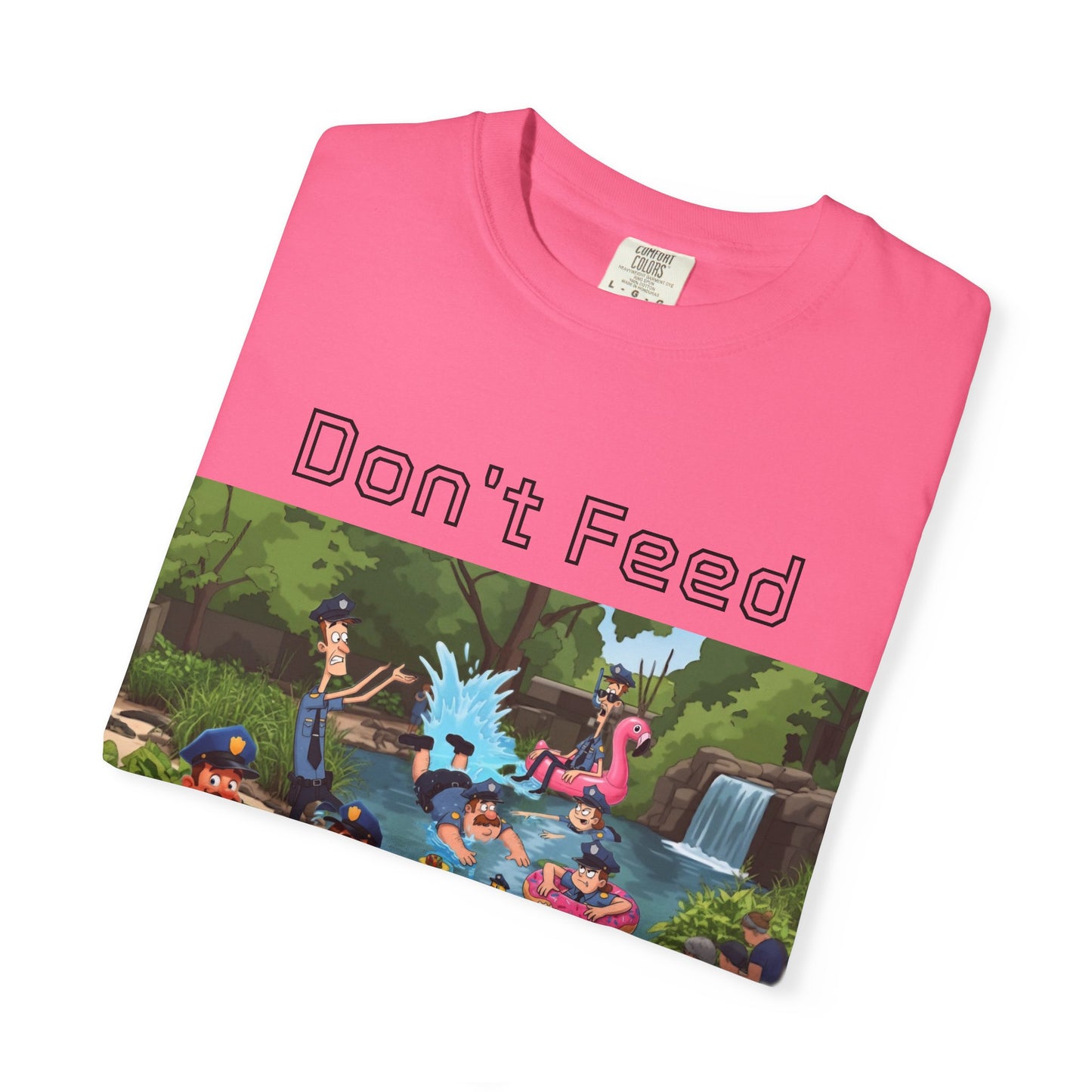 Streetwear T-shirt - 'Don't Feed the Narcs' Antrtka Design