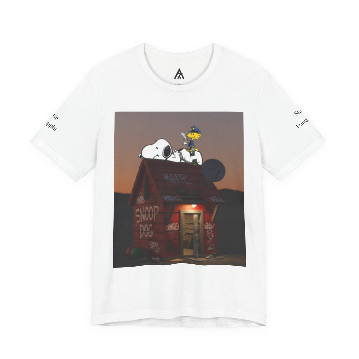 antrtka Traphouse Lifestyle Graphic Tee, Casual Unisex Shirt, Fun Gift for Dog Lovers, Cartoon T-Shirt, Summer Outfit