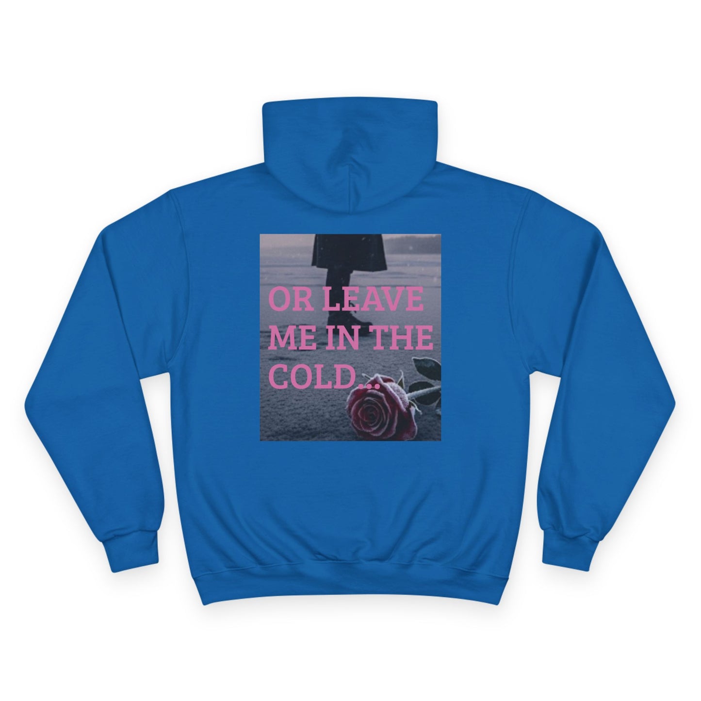 Love Me or Leave Me Champion Hoodie, Cozy Valentines Gift, Statement Hoodie for Her, Trendy Winter Fashion, Romantic Sweatshirt