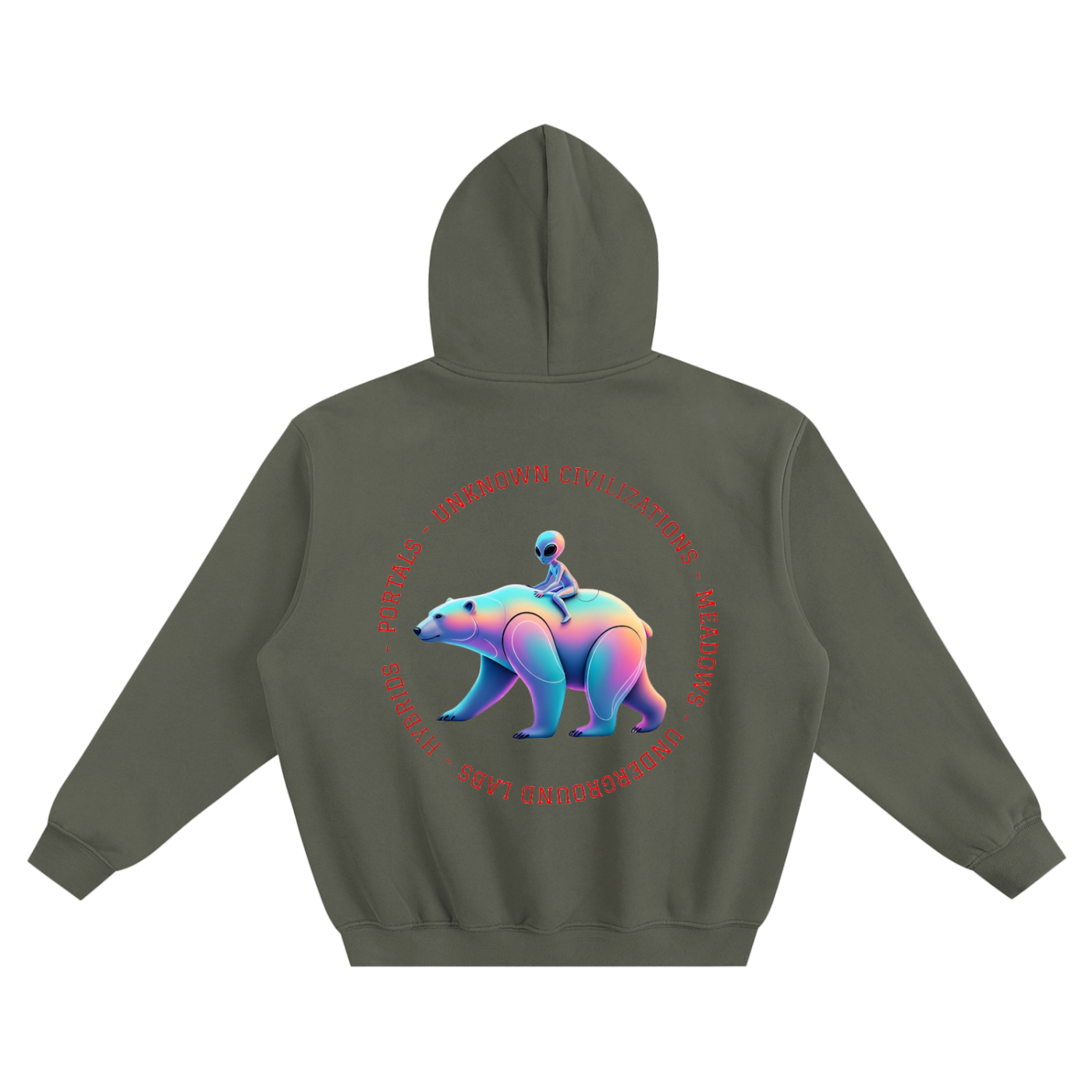 Fleeced Boxy Hoodie