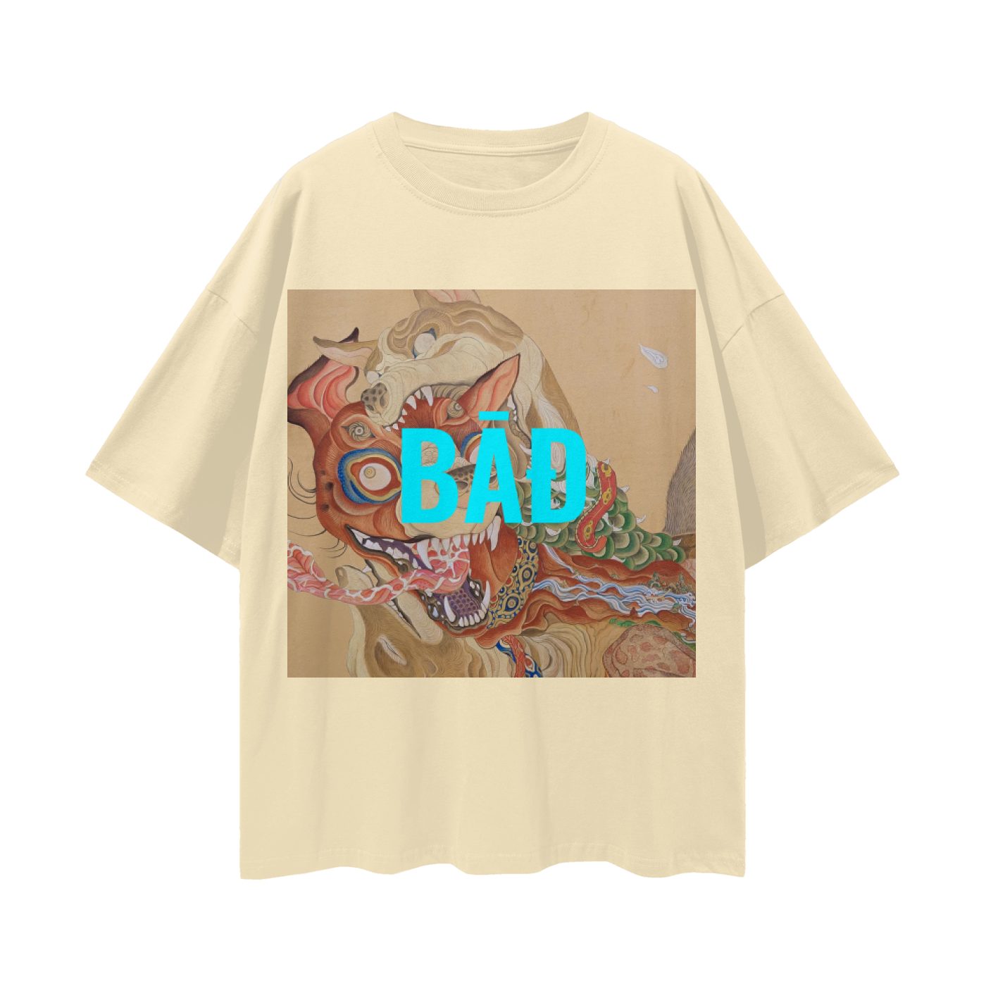 Streetwear Loose Drop Shoulder T-Shirt