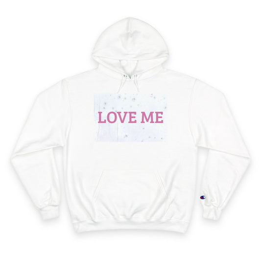 Love Me or Leave Me Champion Hoodie, Cozy Valentines Gift, Statement Hoodie for Her, Trendy Winter Fashion, Romantic Sweatshirt